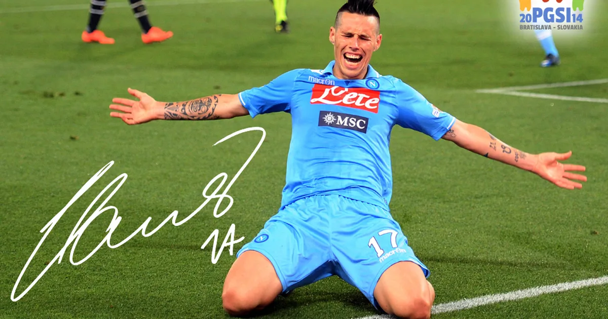 Professional football transfer news header image, blurred football stadium background with