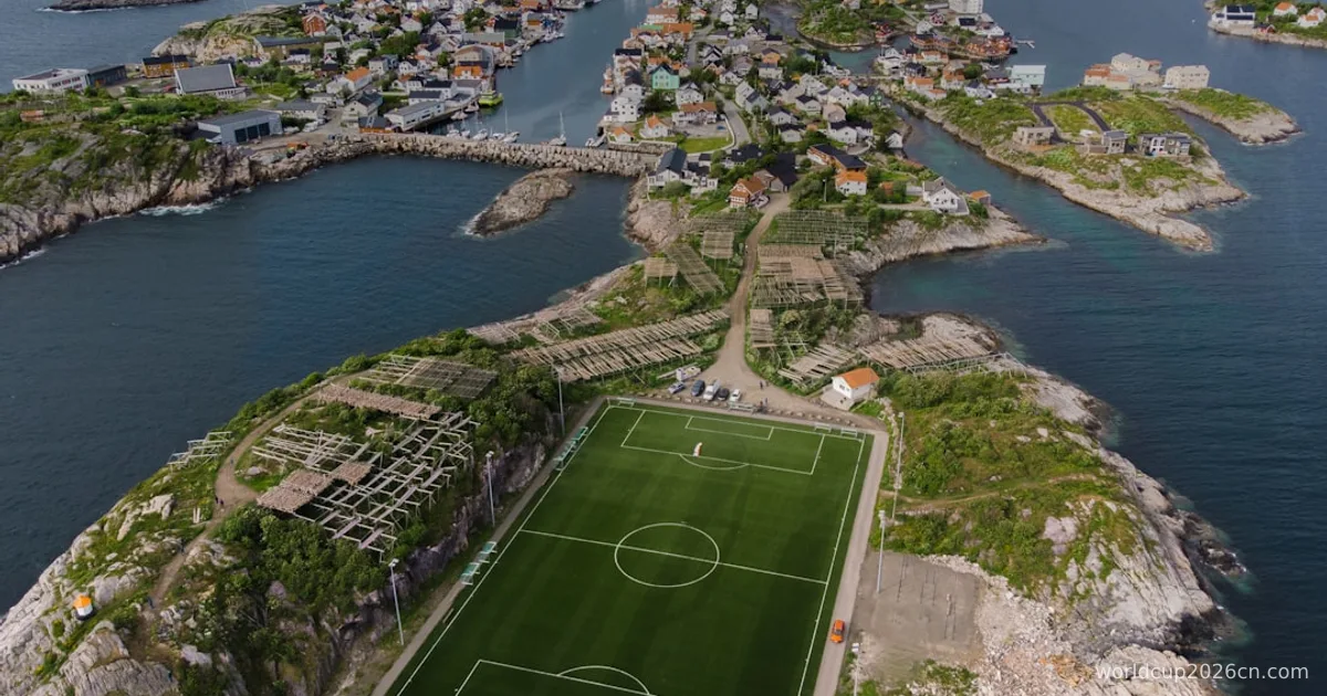 aerial view of green soccer field during daytime